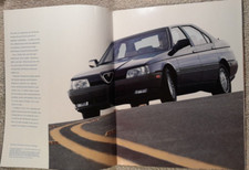 Folheto 1993 Alfa Romeo Spider 164 revendedor comprar usado  Enviando para Brazil