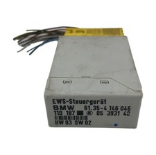 Używany, Oryginalny sterownik BMW E36 serii 3 316i EWS przekaźnik immobilizera 61.35-4146046 na sprzedaż  PL