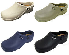 Para hombre zuecos zapatos jardinería hospital de enfermería sandalias informales sin cordones, tallas: 7-12 segunda mano  Embacar hacia Mexico