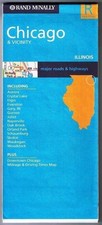 Chicago & Vicinity Illinois Road Map 2004 Capa Rand McNally comprar usado  Enviando para Brazil