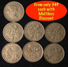 Sixpence 1953 1967 for sale  SIDMOUTH