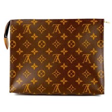 Bolsa de higiene Louis Vuitton monograma bolsa cosmética clutch 26, usado comprar usado Bolsa de higiene Louis Vuitton monograma bolsa cosmética clutch 26, usado comprar usado  Enviando para Brazil