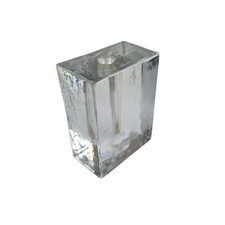 Minimalistische pressglas vase gebraucht kaufen  Lehnin