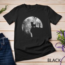 Camiseta unissex vintage Yorkshire Terrier and Moon engraçada Halloween amante de cães comprar usado  Enviando para Brazil