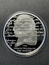 Medaille johann wolfgang gebraucht kaufen  Oberasbach