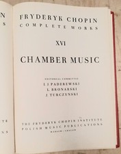 Chopin chamber works for sale  NORWICH