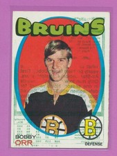 FOLHA MOLHADA XFER ERROR BIO TINTA FRONTAL IMAGEM FANTASMA BOBBY ORR 1971 TOPPS #100 TPHLC comprar usado  Enviando para Brazil