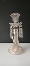 Bougeoir candélabre cristal d'occasion  France