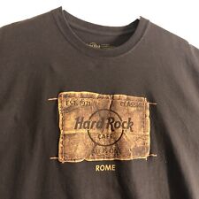 Hard Rock Cafe Roma EST. Camiseta clásica ALL IS ONE 1971 marrón adulto XL segunda mano  Embacar hacia Argentina