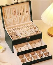 Boîte bijoux kaki d'occasion  Artix