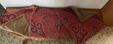 Conjunto de 3 capas de travesseiro para sofá de veludo e algodão paisley/mandala Pottery Barn comprar usado  Enviando para Brazil