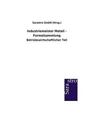 Industriemeister metall formel gebraucht kaufen  Trebbin