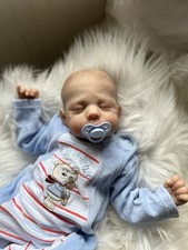 Rebornbaby puppe geschlossene gebraucht kaufen  Hamburg