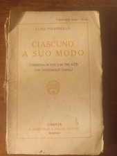 Ciascuno suo modo usato  Roma