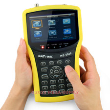 Satlink WS-6936 DVB-S DVB-T medidor localizador de satélite com analisador de espectro NOVO comprar usado  Enviando para Brazil