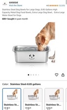 Stainless steel dog for sale  Little Rock