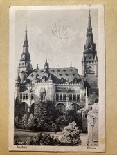 Aachen rathaus postkarte gebraucht kaufen  Burkau