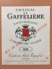 étiquette château gaffeliér d'occasion  Toul