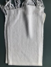 White knitted evening for sale  LONDON