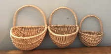 Wicker wall baskets for sale  Cartersville