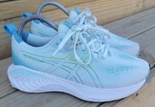 Tamanho 7 ASICS Gel Cumulus 25 Calmante Brilho Marinho Amarelo Branco Conforto Feminino BOM comprar usado  Enviando para Brazil