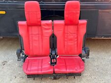 Red leather seats for sale  BEDFORD