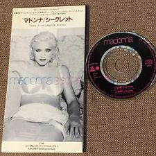 MADONNA Secret (Album Version) JAPAN 3" CD SINGLE WPDR-3011 Not-snapped Stains, usado comprar usado  Enviando para Brazil