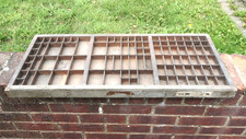 Old wooden letterpress for sale  HERNE BAY