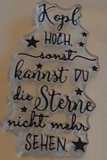Stempel silikon text gebraucht kaufen  Korbach