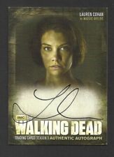 Cartão de autógrafo A3 THE WALKING DEAD TEMPORADA 3 LAUREN COHAN MAGGIE GREENE HORROR, usado comprar usado  Enviando para Brazil