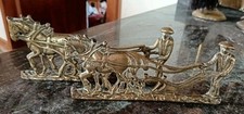Antique brass fireplace for sale  LANCASTER