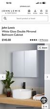 John lewis white for sale  STAFFORD