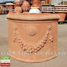 Vaso angolare terracotta usato  Deruta