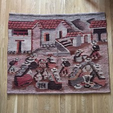 Vtg peruvian coiled for sale  San Pedro