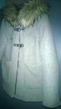 Manteau chaud capuche d'occasion  Bouxières-aux-Dames