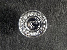 Jeans/jaqueta masculina feminina True Religion substituição botão prata Ricky 3/4 polegadas comprar usado Jeans/jaqueta masculina feminina True Religion substituição botão prata Ricky 3/4 polegadas comprar usado  Enviando para Brazil