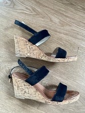 Sandalen keilabsatz kork gebraucht kaufen  Zorneding