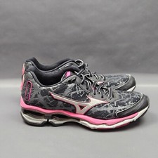 Tênis de corrida Mizuno Wave Creation 16 feminino tamanho 7.5 preto rosa comprar usado  Enviando para Brazil
