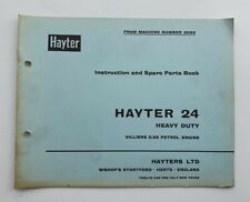 Hayter heavy duty for sale  WOODBRIDGE