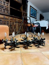 Lampadario ferro battuto usato  Meda