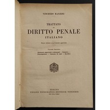 Trattato diritto penale usato  Alessandria