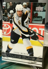 SHEA WEBER RC YOUNG GUNS #222 UD S1 NOVATO 2006 MONTREAL CANADIENS comprar usado  Enviando para Brazil