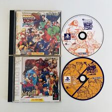 PS1 Marvel Super Heroes vs. Street Fighter EX conjunto de 2 Capcom importação do Japão comprar usado  Enviando para Brazil