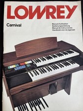 Lowrey carnival organ for sale  HALESOWEN