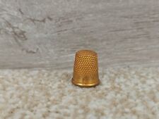 Vintage brass thimble for sale  LOUGHBOROUGH