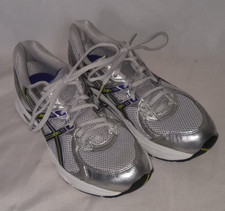 Tênis esportivo feminino Asics Gel Impression 3 tamanho 9 prata roxo branco comprar usado  Enviando para Brazil