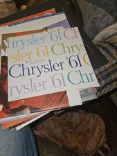 1961 chrysler brochure for sale  Jefferson