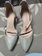 Damen pumps silber gebraucht kaufen  Babenhausen