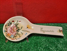 Poggiamestolo ceramica decorat usato  Baricella