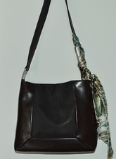 Borsa pelle marrone usato  Como